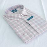 Lenin Club Classic -   Checks Big Light Brown Shirt