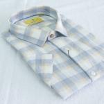 Lenin Club Classic -   Checks Big Blue Shirt