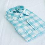 Lenin Club Classic -   Checks Big Sky Blue Shirt