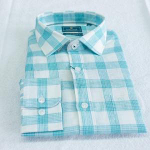 Lenin Club Classic -   Checks Big Sky Blue Shirt