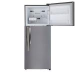 LG 242L Double Door Refrigerator with Door Cooling+™, Smart Diagnosis™, Multi Air Flow, Shiny Steel Finish, 3 Star